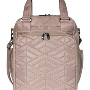 Lug Ranger XL Tote Bag - Unisex, Sand Taupe Polyester, Multi-Pocket for Travel